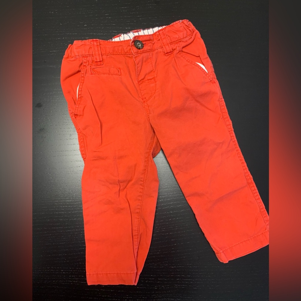 ⭐️2/$8.00⭐️ H&M 6-9m Dress Style Pants with Adjustable Waistband